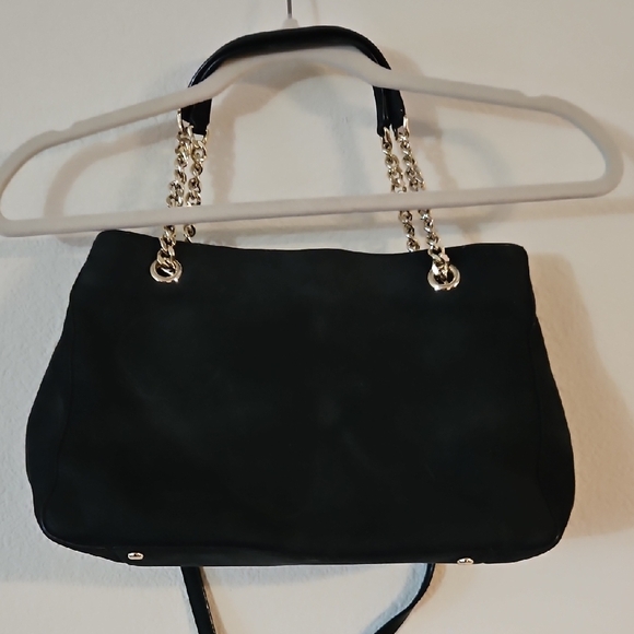 Kate Spade Black Shoulder Bag with Gold Accents - Picture 4 of 7